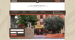 Desktop Screenshot of hotellacampagnola.info